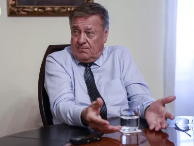 - 27.09.2023 – Zoran Janković, župan mestne občine Ljubljana od leta 2006 //FOTO: Jaka GasarOPOMBA: DNEVNIKOV OBJEKTIV – INTERVJU 2023