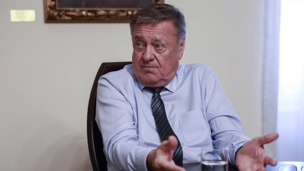 - 27.09.2023 – Zoran Janković, župan mestne občine Ljubljana od leta 2006 //FOTO: Jaka GasarOPOMBA: DNEVNIKOV OBJEKTIV – INTERVJU 2023