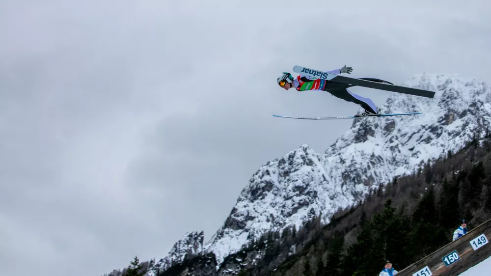 Domen Prevc30.03.2025 - finale svetovnega pokala v smučarskih skokih, moški, posamična tekma; PLANICA 2025Foto: Luka Cjuha