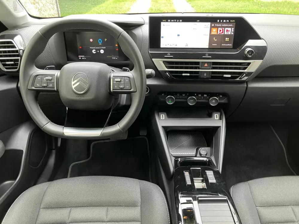 Citroën C4 hibrid 145 business: Ne šprint, ampak tek na dolge proge