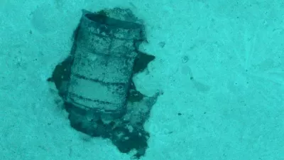 This handout undated picture taken by the Flotte Oceanigraphique Francaise - Campagne NODSSUM Autonomous Underwater Vehicle Ulyx released on July 10, 2025 shows a barrel in the sea. Between 1950 and 1990, more than 200,000 barrels filled with radioactive waste were thrown into the abyss of the Northeast Atlantic Ocean. The first mission of the NODSSUM campaign, planned from June 15 to July 11, 2025 and led by the French National Centre for Scientific Research (CNRS), aims to map the main barrel immersion area and study interactions with marine biodiversity.,Image: 1021383654, License: Rights-managed, Restrictions: RESTRICTED TO EDITORIAL USE - MANDATORY CREDIT "AFP PHOTO / HANDOUT / Flotte Oceanigraphique Francaise - Campagne NODSSUM " - HANDOUT - NO MARKETING NO ADVERTISING CAMPAIGNS - DISTRIBUTED AS A SERVICE TO CLIENTSTO GO WITH AN AFP STORY, ***HANDOUT image or SOCIAL MEDIA IMAGE or FILMSTILL for EDITORIAL USE ONLY! * Please note: Fees charged by Profimedia are for the Profimedia's services only, and do not, nor are they intended to, convey to the user any ownership of Copyright or License in the material. Profimedia does not claim any ownership including but not limited to Copyright or License in the attached material. By publishing this material you (the user) expressly agree to indemnify and to hold Profimedia and its directors, shareholders and employees harmless from any loss, claims, damages, demands, expenses (including legal fees), or any causes of action or allegation against Profimedia arising out of or connected in any way with publication of the material. Profimedia does not claim any copyright or license in the attached materials. Any downloading fees charged by Profimedia are for Profimedia's services only. * Handling Fee Only ***, Model Release: no