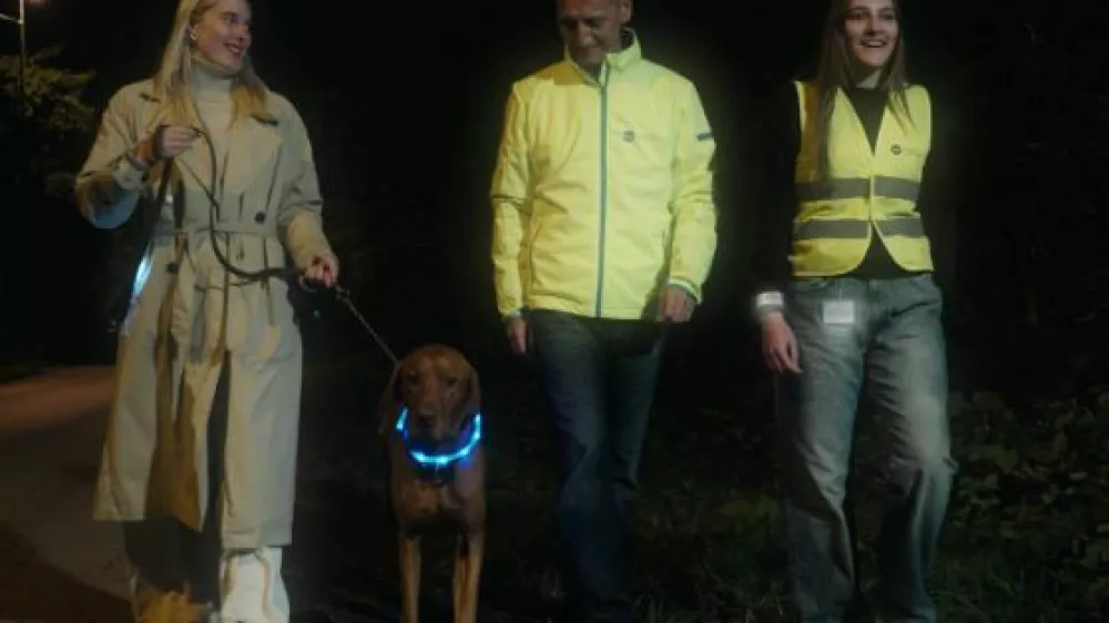 Pešci naj zlasti v temi in slabem vremenu poskrbijo, da jih ostali udeleženci v prometu vidijo. 