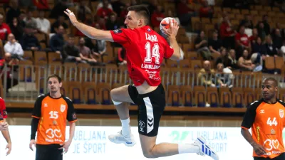 - 14.10.2025. - Rokomet, Evropska liga 1. krog, LL Grosist Slovan - Baia Mare//FOTO: Bojan Velikonja
