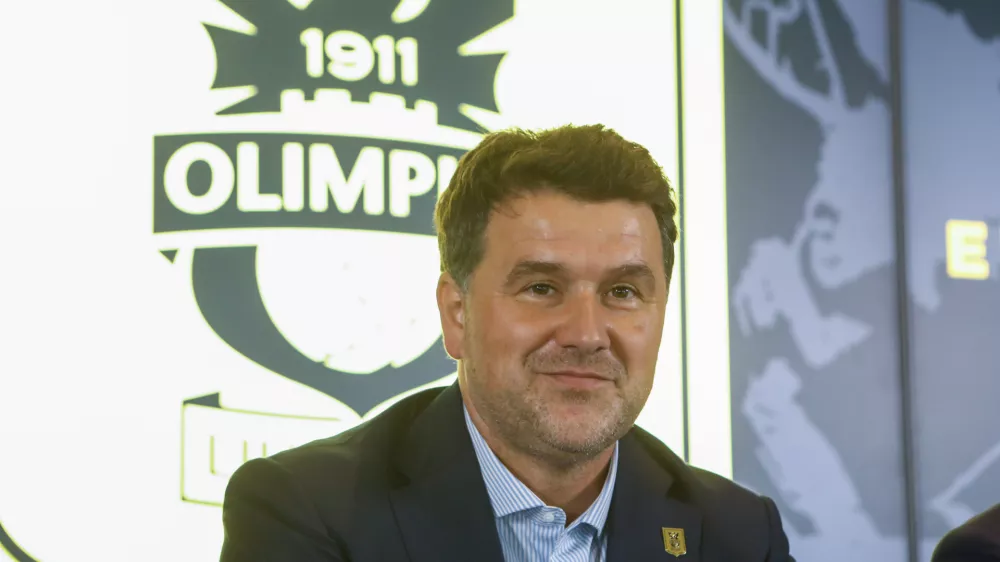 direktor Igor Barišić26.06.2025 - predstavitev novih dresov NK Olimpija LjubljanaFoto: Luka Cjuha