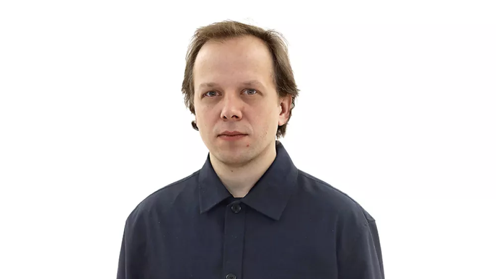 Miha TurkZA ONLINE- Redakcija Dnevnik 2024 - portreti za komentarje in kolumne - kolumnisti - komentatorji – novinarji - portret //FOTO: Luka Cjuha