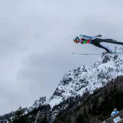 Domen Prevc30.03.2025 - finale svetovnega pokala v smučarskih skokih, moški, posamična tekma; PLANICA 2025Foto: Luka Cjuha / Foto: Luka Cjuha