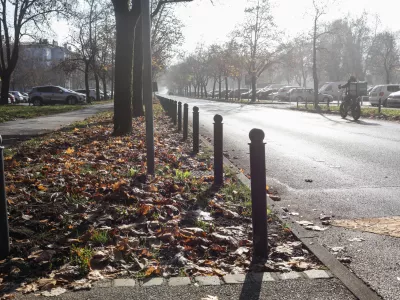 - 11.11.2025. - Novi količki na Parmski cesti v Štepanjskem naselju. Štepanjsko naselje.//FOTO: Bojan Velikonja