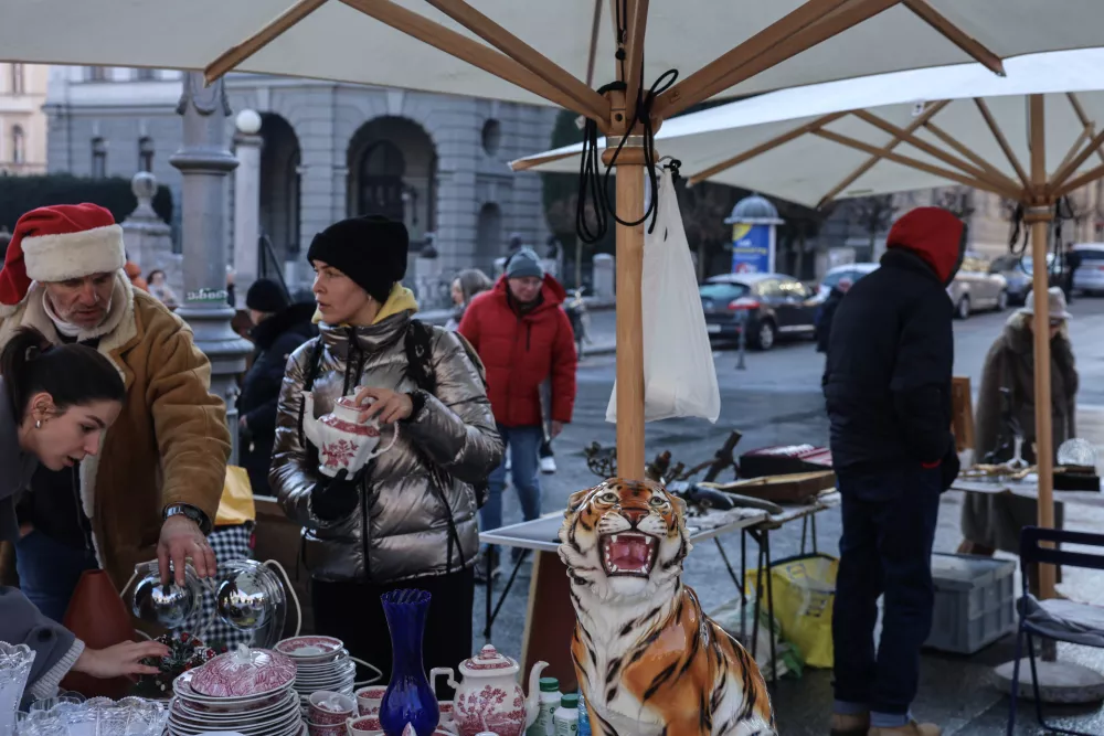 - 30.11.2025 - bolšji sejem, Kongresni trg//FOTO: Jaka Gasar