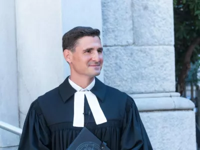 Murska Sobota.Evangelicanski duhovnik Aleksander Ernisa.Foto: osebni arhiv Aleksandra Ernise