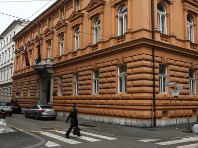 - Ustavno sodišče Republike Slovenije, Beethovnova ulica 10, stavba     //FOTO: Jaka Gasar