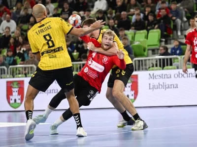 Višček Lovro11.11.2025 LL Grosist Slovan - Granollers EHF evropski pokalFoto: Nik Erik Neubauer