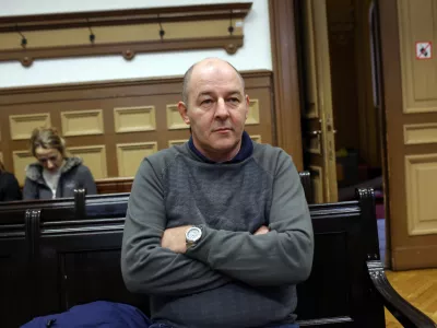 ﻿FFlorijan Gašperin,- 15.02.2017 -  sojenje Florijanu Gašperinu in soobd. zaradi prejemanja podkupnin pri tehničnih pregledih vozil -//FOTO: Jaka Gasar