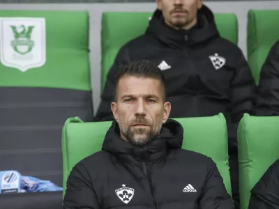 Boštjan Cesar 10.11.2024 - nogomet tekma Olimpija - Maribor - stadion Stožice   FOTO: LUKA CJUHA