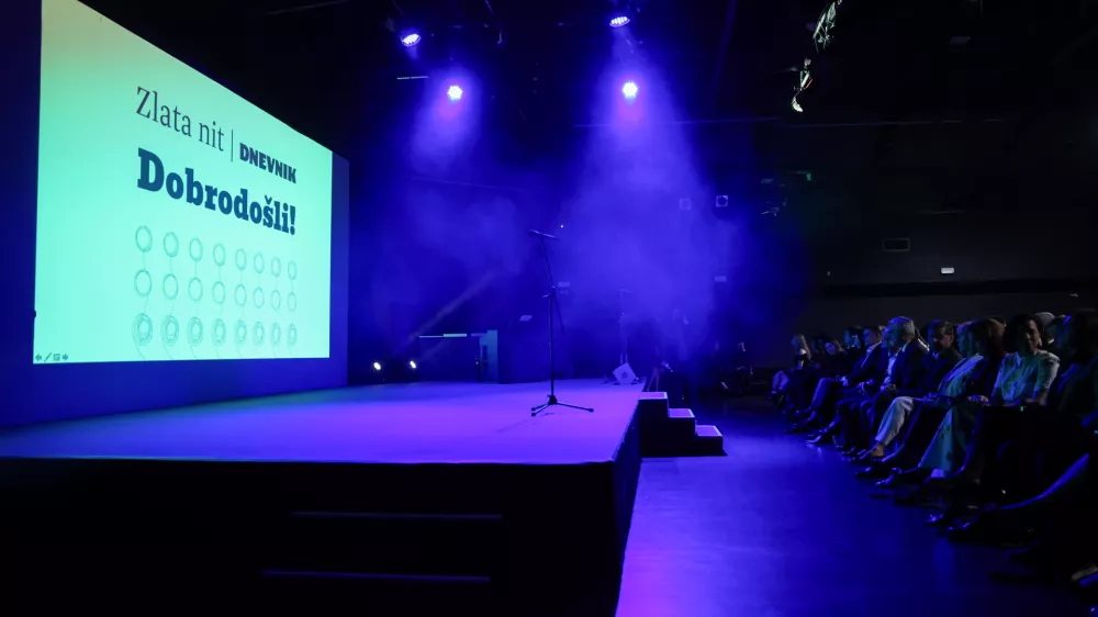 - 27.03.2025 - Dnevnikova prireditev Zlata nit//FOTO: Jaka Gasar