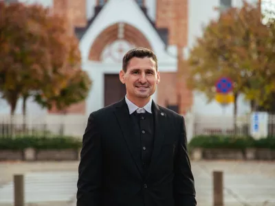 30.11.2025 - evangeličanski duhovnik Aleksander Erniša novi evgeličanski škofFoto: Jure Kljajić/Vestnik