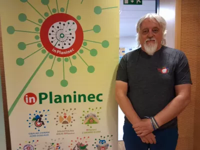 Jurček Nowakkvodja odbora inPlaninec / Foto: Katja Petrovec 