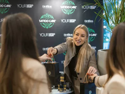 Jasna Grbić je nego tetovirane kože dvignila na povsem novo raven. F Nejc Pernek