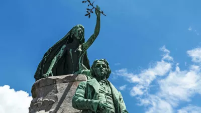 Prešernov spomenik, Prešernov trg. Foto: Reuters/Alamy