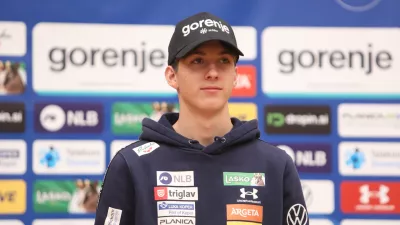 - Žiga Jančar,- 07.10.2025. Predstavitev reprezentanc Smučarske zveze Slovenije za novo tekmovalno sezono.//FOTO: Bojan Velikonja