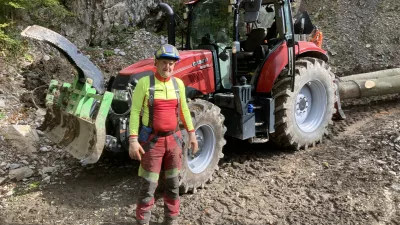 Gregor Kleč, Stržišče v Baški grapi, nagrada za najbolj skrbnega lastnika gozda leta 2025 / Foto: Jože Prah