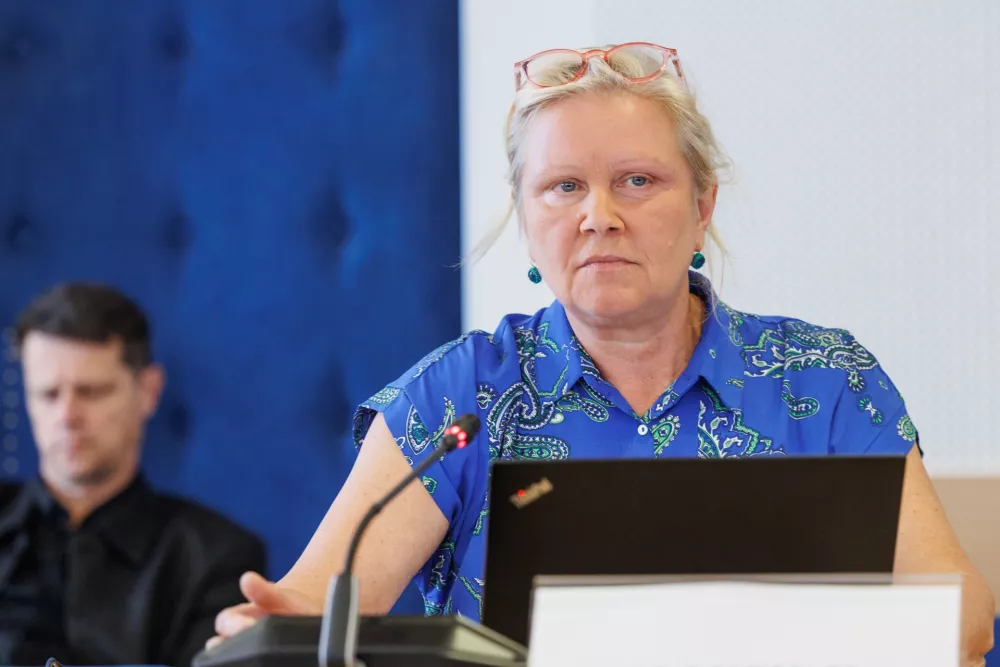 Predsednica Uprave RTV Slovenija&nbsp;Natalija Gor&scaron;čak / Foto: STA