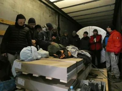 Tihotapljenje tujcev Gruškovje