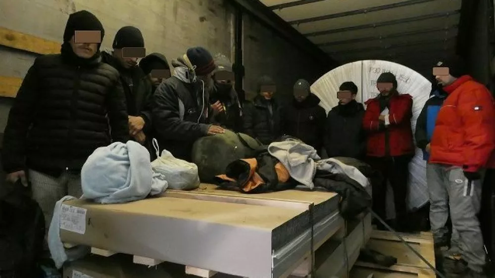 Tihotapljenje tujcev Gruškovje