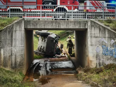 nesreča vozilo slovenske vojske