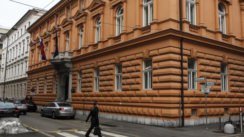 - Ustavno sodišče Republike Slovenije, Beethovnova ulica 10, stavba     //FOTO: Jaka Gasar