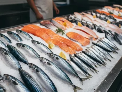 Vitamin D v večjih količinah vsebujejo živila, ki so (pre)redko v naši prehrani; na primer ribe severnih morij in ribje olje. (Foto: Spar Slovenija)