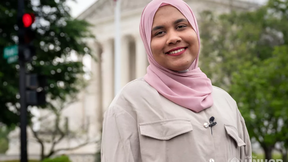 Karim, se nikoli ni želela preseliti v tretjo državo. A potem je postalo v begunskih tabori&scaron;čih zanjo preveč nevarno. / Foto: Nn