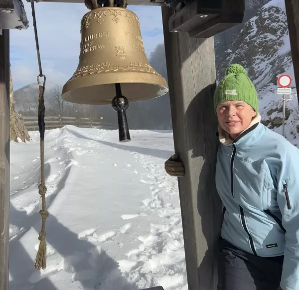 Alenka Bratušek je izkoristila sončen zimski dan. F instagram Alenke Bratušek