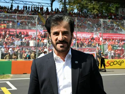 FILE PHOTO: Formula One F1 - Italian Grand Prix - Autodromo Nazionale Monza, Monza, Italy - September 7, 2025 FIA president Mohammed ben Sulayem before the race REUTERS/Jennifer Lorenzini/File Photo