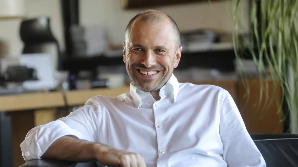 ﻿- 19.08.2019 – Blaž Brodnjak, predsednik NLB in predsednik NTZS - Namiznoteniška zveza Slovenije  //FOTO: Jaka Gasar