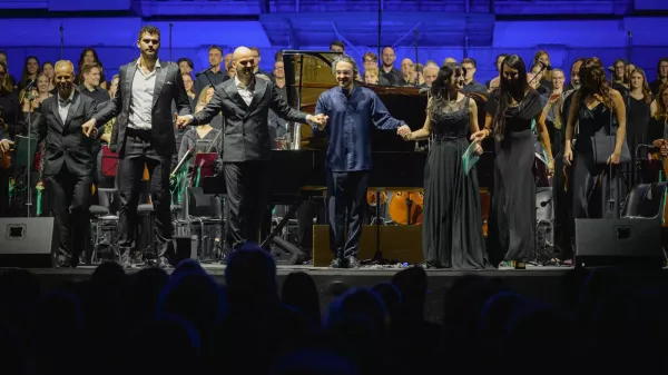 Aleksander Gadžijev na Trgu Evrope