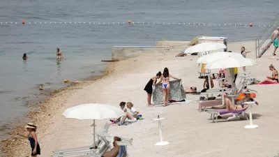 Plaža Banj, Šibenik. Foto: Pixsell