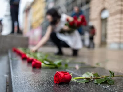 06.12.2025., Zagreb: Treca godisnjica performansa Tiha misa umjetnice Arijane Lekic-Fridrih, ujedno i posljednja Tiha misa u javnom prostoru Photo: Mia Slafhauzer/PIXSELL