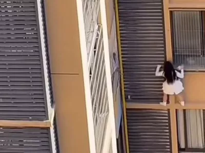 Bila je v 10. nadstropju / Foto: Zajem Zaslona