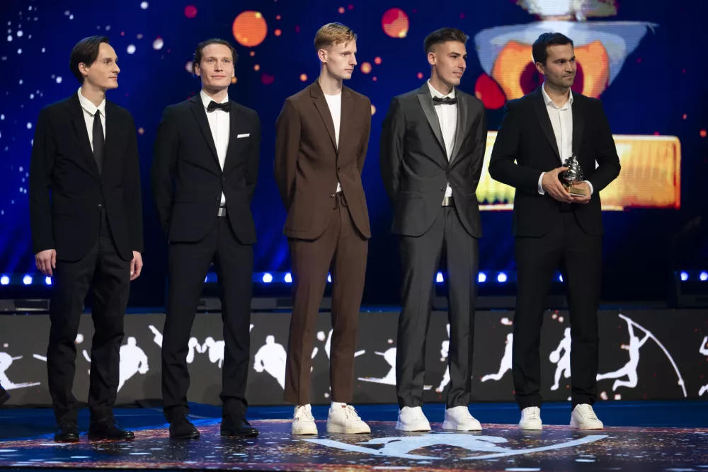 Skakalci PrevcLani&scaron;ekHrgota09.12. 2025 &Scaron;portnik leta 2025 Foto: Nik Erik Neubauer