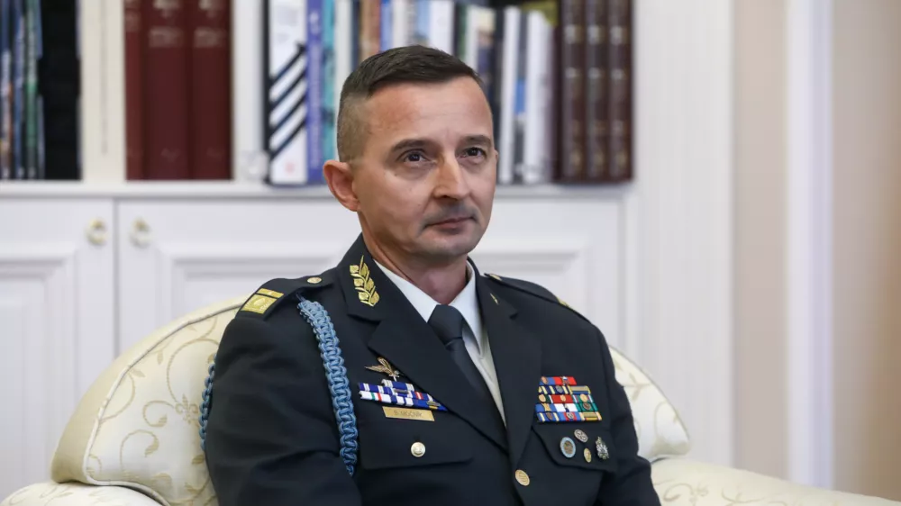 11.12.2025 - novi načelnik Generalštaba Slovenske vojske Boštjan MočnikFoto: Luka Cjuha