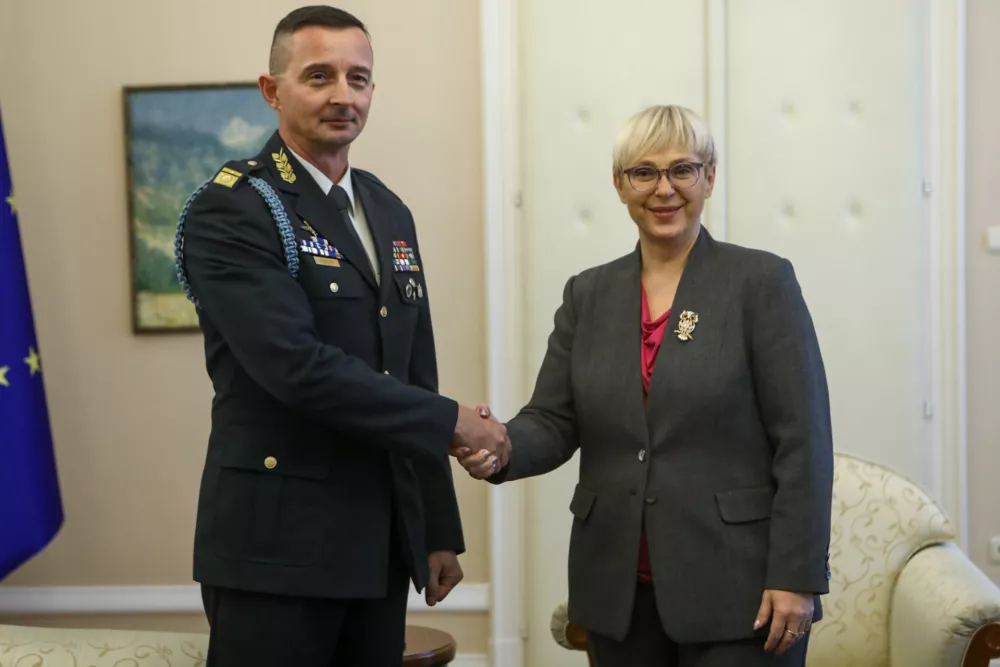 11.12.2025 - novi načelnik Generalštaba Slovenske vojske Boštjan MočnikFoto: Luka Cjuha