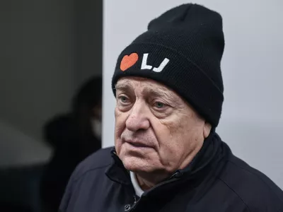 Zoran Jankovič- 24.11.2025 - otvoritev oskrbovanih stanovanj Javnega stanovanjskega sklada MOL v soseski Črnuški bajer//FOTO: Jaka Gasar