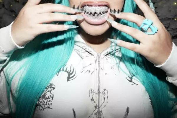 Zanimiv poseg v zobje si je privo&scaron;čila North West / Foto: Instagram