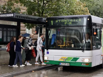 Mestni avtobus, LPP, Ljubljanski potniški promet / Foto: Jaka Gasar