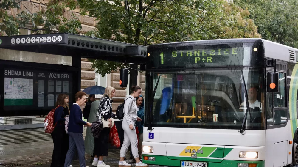 Mestni avtobus, LPP, Ljubljanski potniški promet / Foto: Jaka Gasar