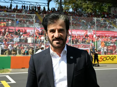 FILE PHOTO: Formula One F1 - Italian Grand Prix - Autodromo Nazionale Monza, Monza, Italy - September 7, 2025 FIA president Mohammed ben Sulayem before the race REUTERS/Jennifer Lorenzini/File Photo