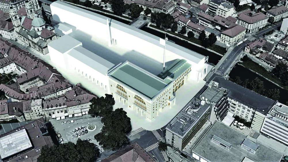 Novi magistrat po plečniku / Foto: Nn