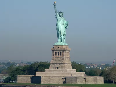 ZDA, New York. Kip svobode. Foto: Robi Poredos/STA