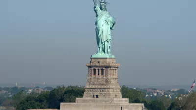 ZDA, New York. Kip svobode. Foto: Robi Poredos/STA