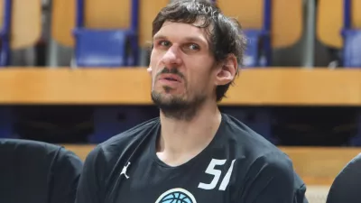 - Boban Marjanović,-13.12.2025. - Košarkarska tekma Ilirija - Budućnost v ligi ABA.//FOTO: Bojan Velikonja